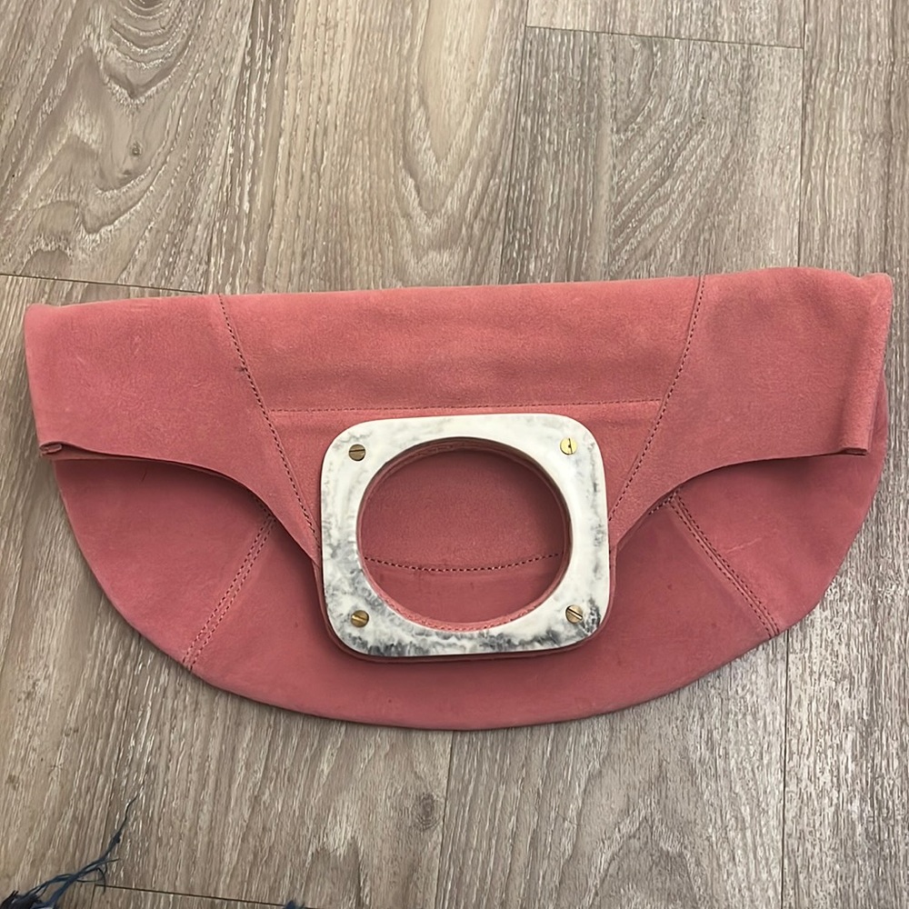 Anthro Suede Bag